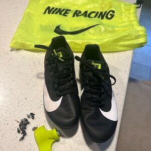 Nike Black Racing Shoes